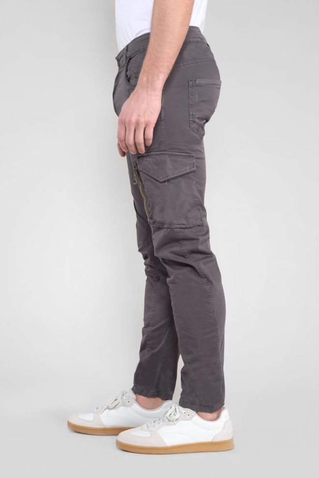 Pantalon cargo Alban gris 
