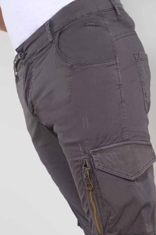 Pantalon cargo Alban gris 