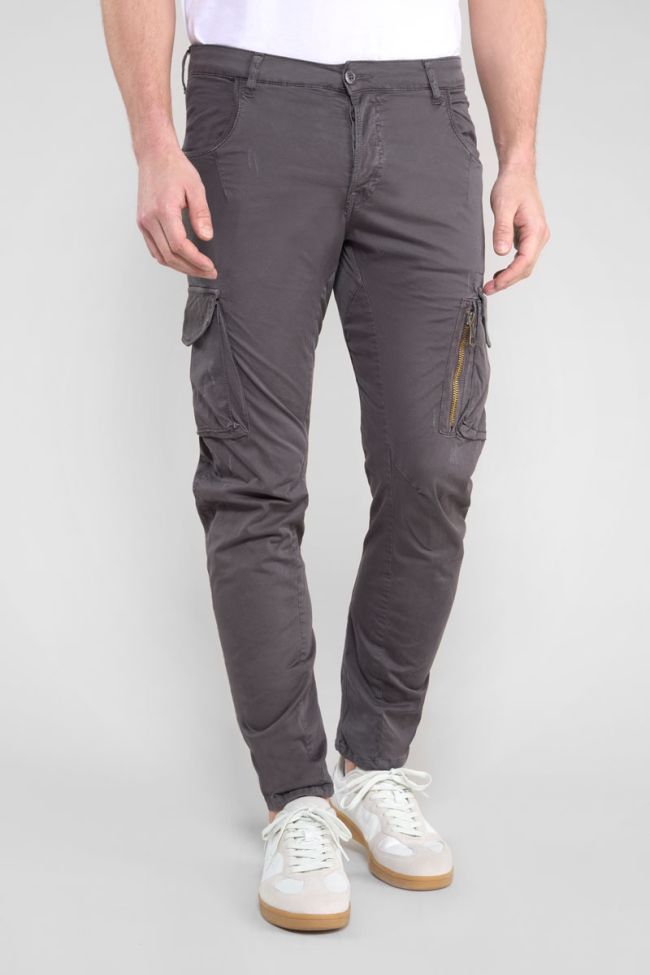 Pantalon cargo Alban gris 