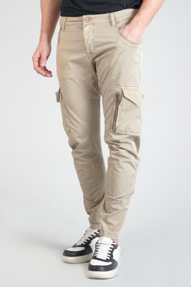 Pantalon Cargo Alban beige