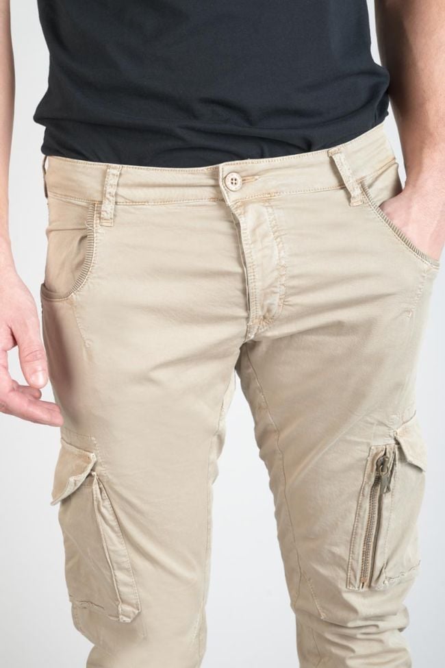 Pantalon Cargo Alban beige