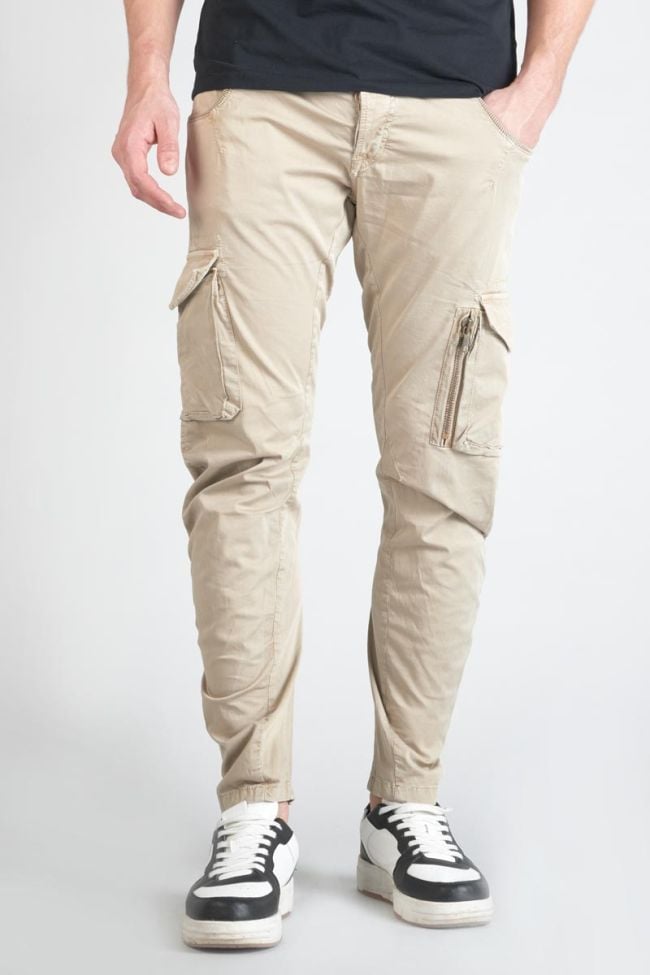 Pantalon Cargo Alban beige