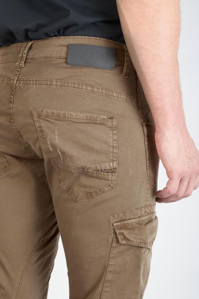 Pantalon Cargo Alban marron 