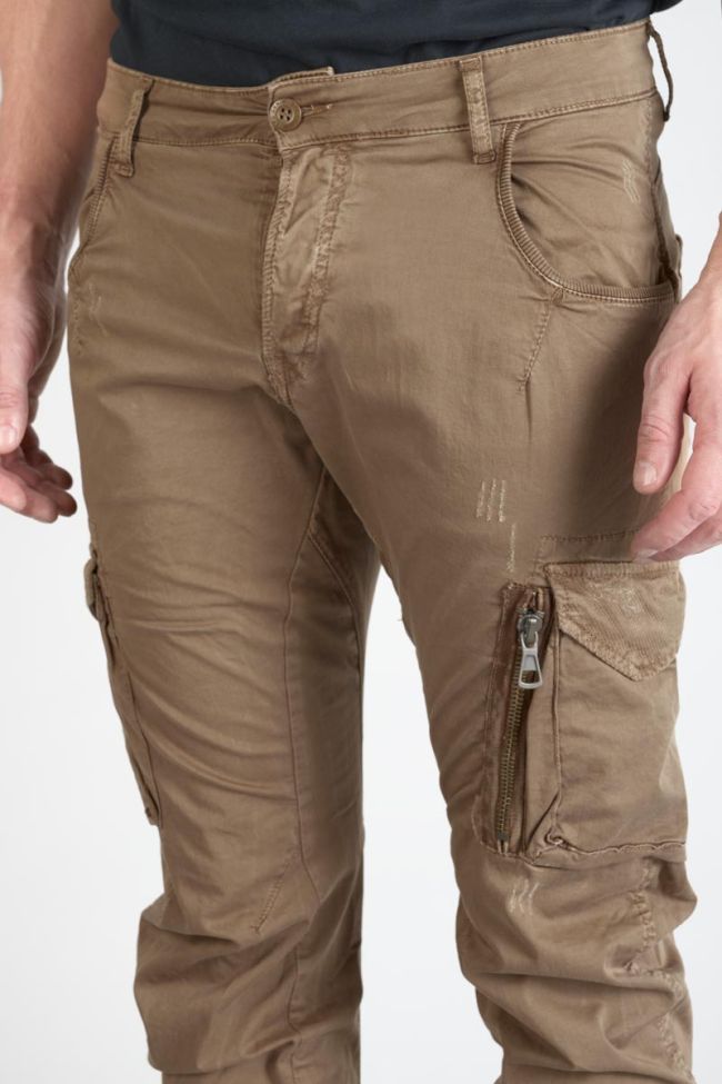 Pantalon Cargo Alban marron 