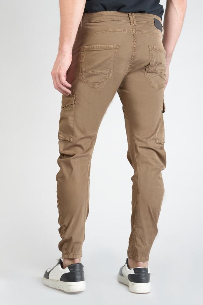 Pantalon Cargo Alban marron 