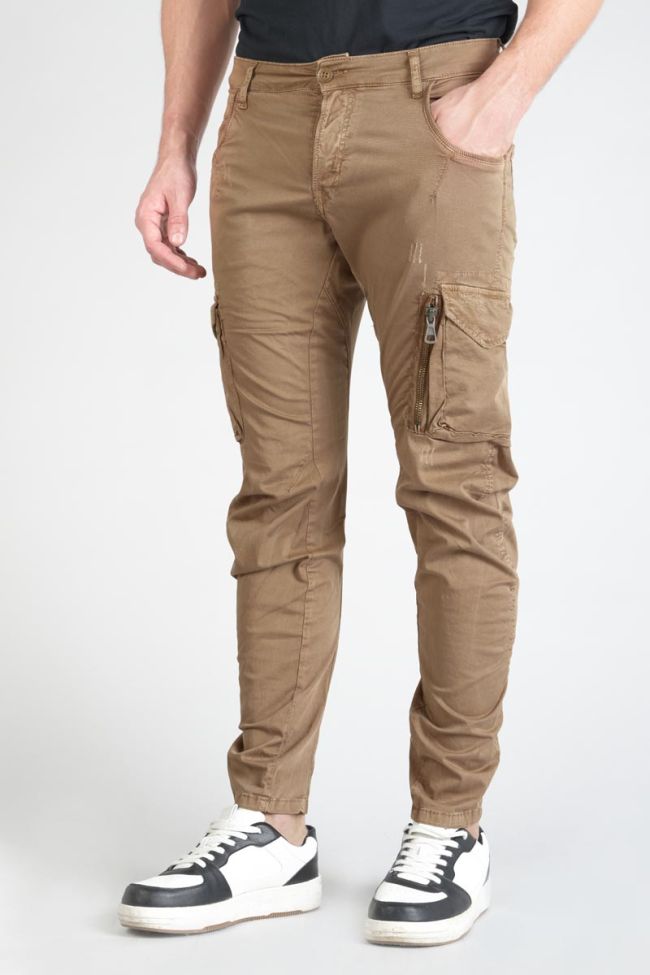 Pantalon Cargo Alban marron 