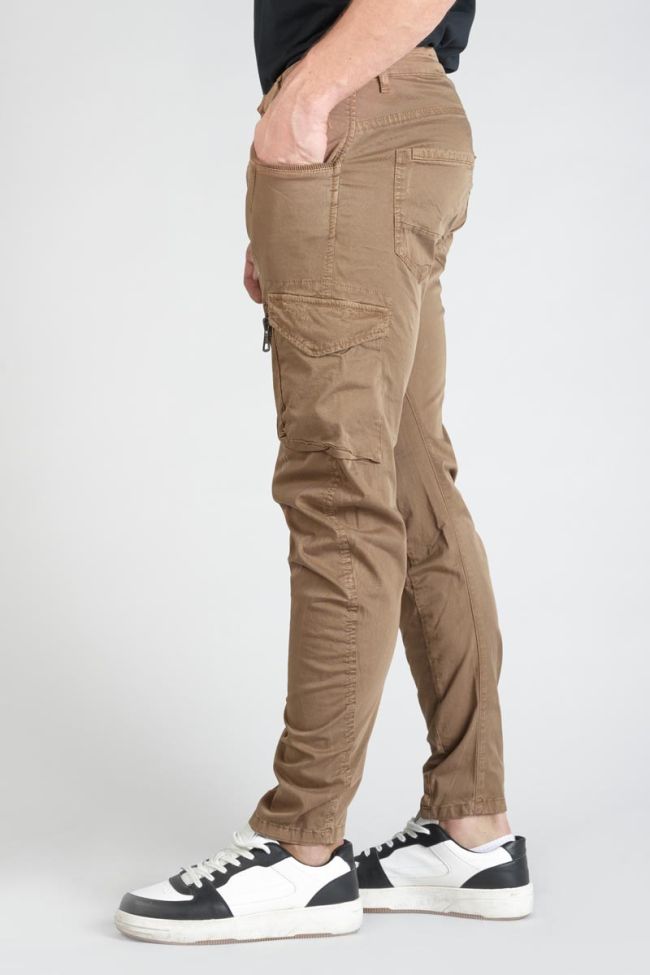 Pantalon Cargo Alban marron 