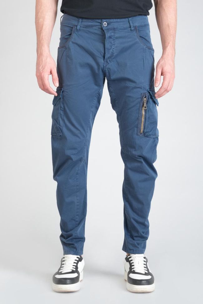 Pantalon Cargo Alban bleu