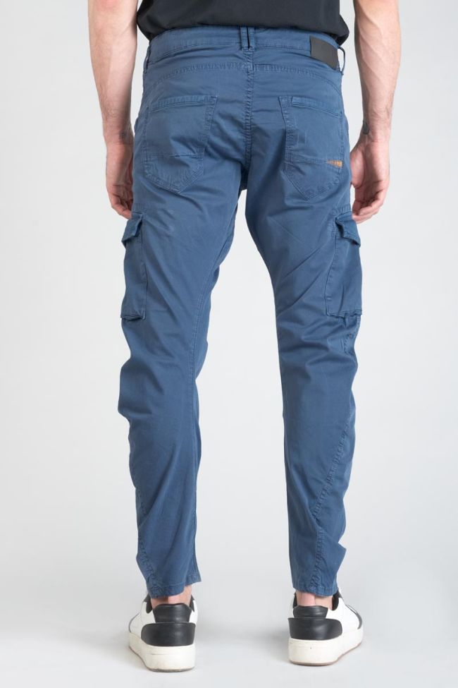 Pantalon Cargo Alban bleu