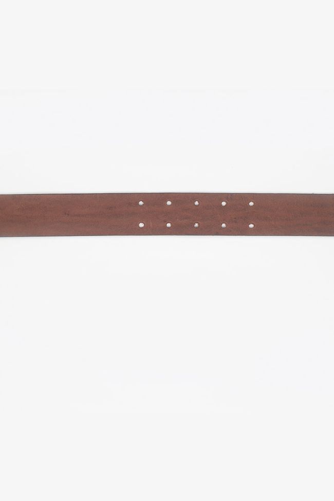 Ceinture en cuir Rags Marron