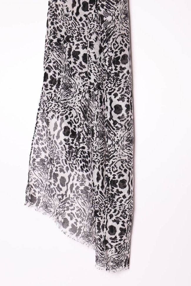 Foulard Bina Noir et Blanc