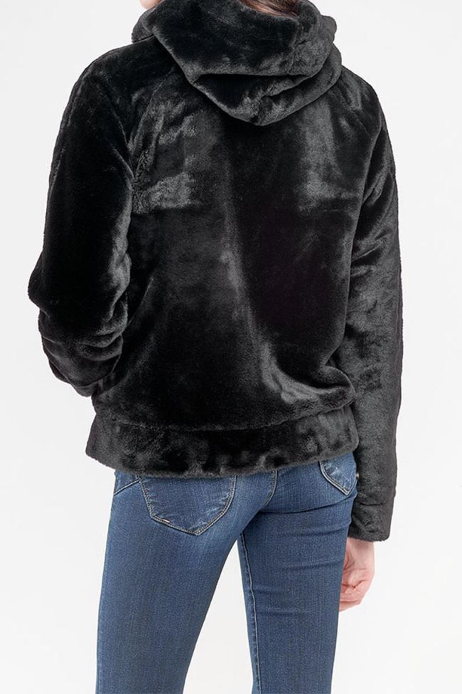 Sweat à capuche noir Grims