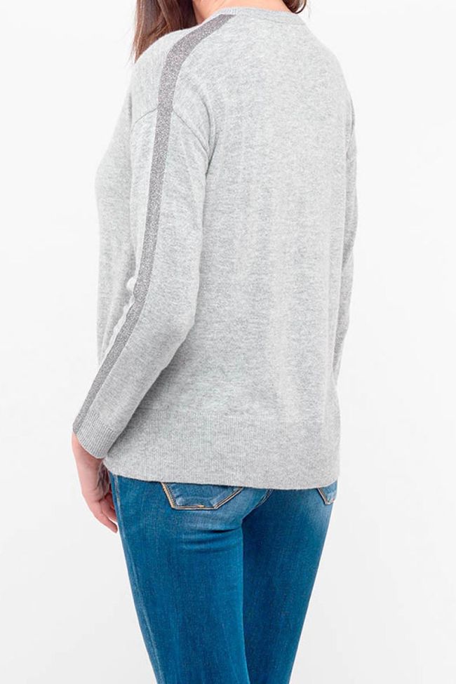 Cardigan Ivory Gris
