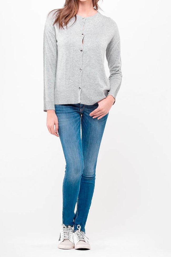 Cardigan Ivory Gris