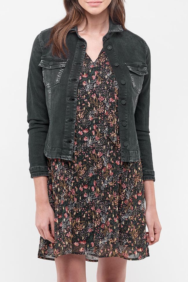Veste en jeans Lilly noire