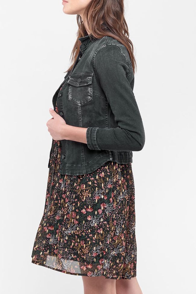 Veste en jeans Lilly noire