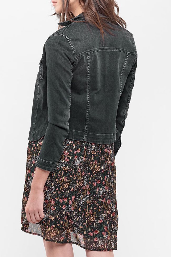 Veste en jeans Lilly noire