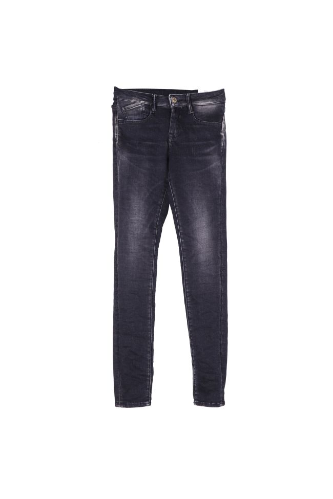 Jeans Power Skinny noir délavé