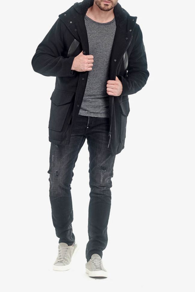 Manteau en laine mélangée Jeffrey