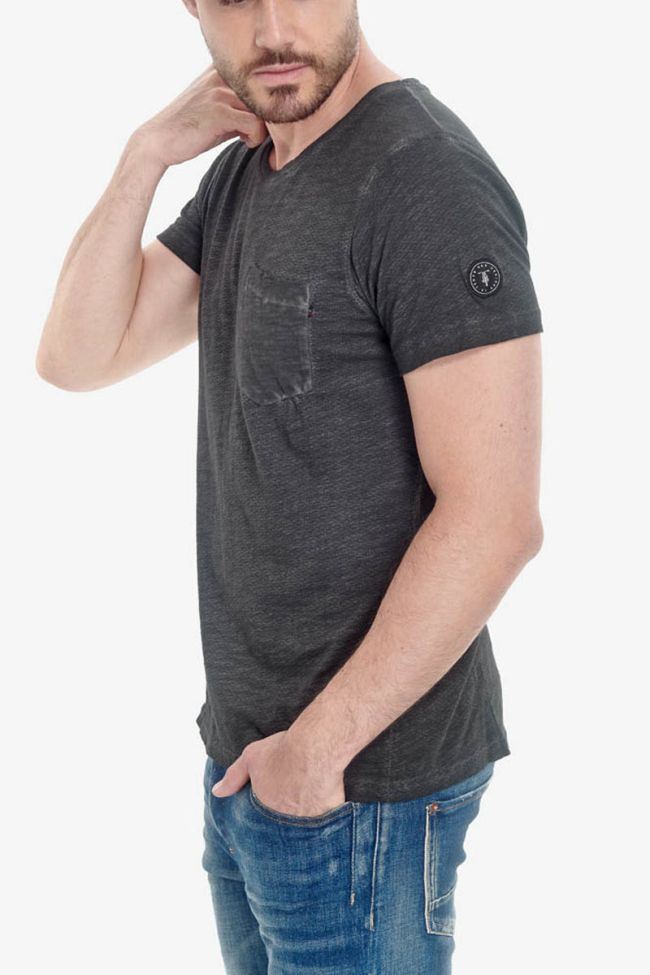 T-Shirt Morice noir charbon