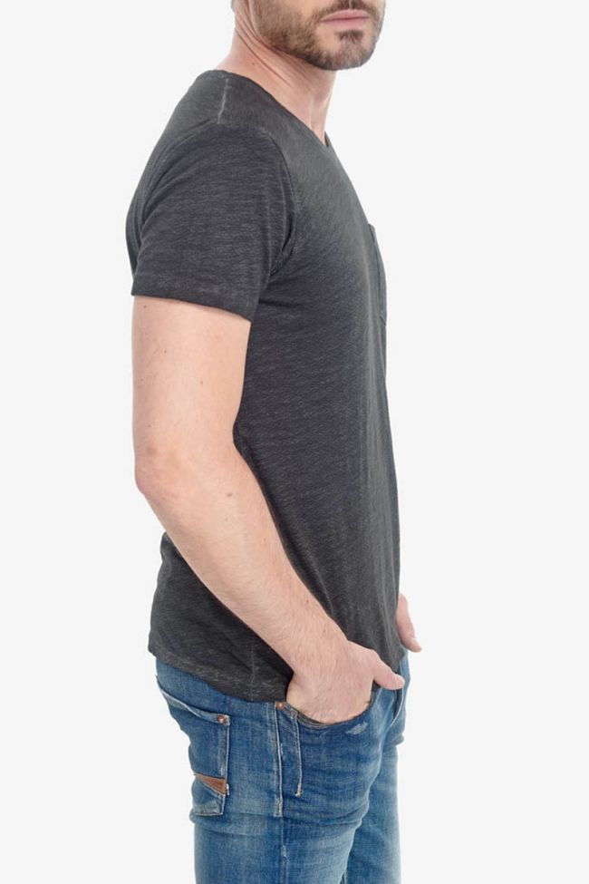 T-Shirt Morice noir charbon
