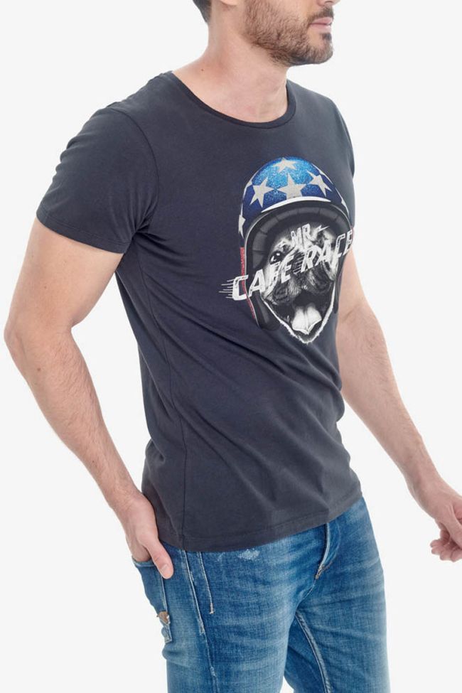 T-shirt Racer bleu nuit