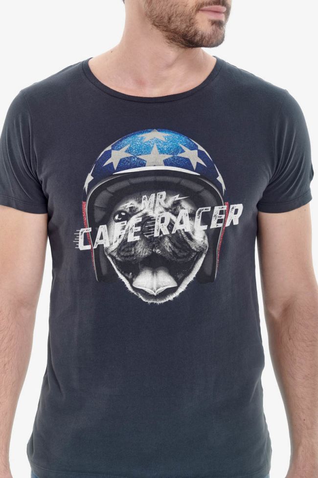 T-shirt Racer bleu nuit