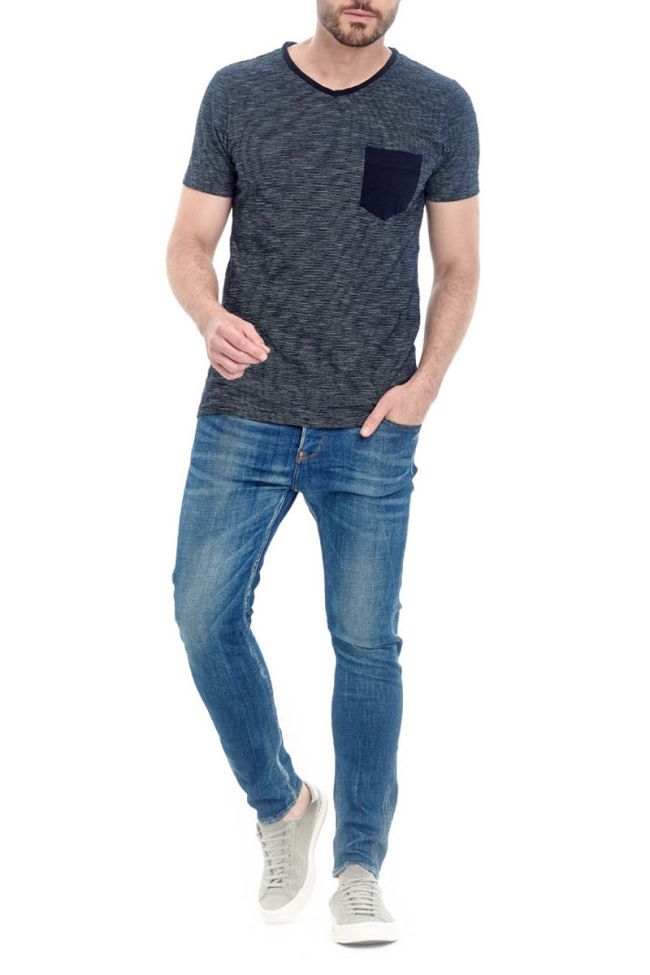 T-Shirt Roch bleu