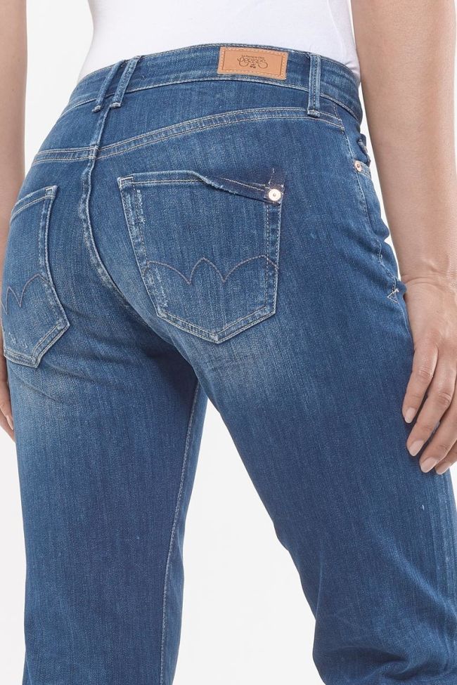 Precious regular taille haute court jeans bleu N°2 