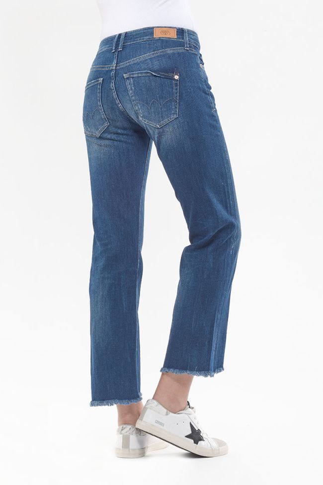 Precious regular taille haute court jeans bleu N°2 