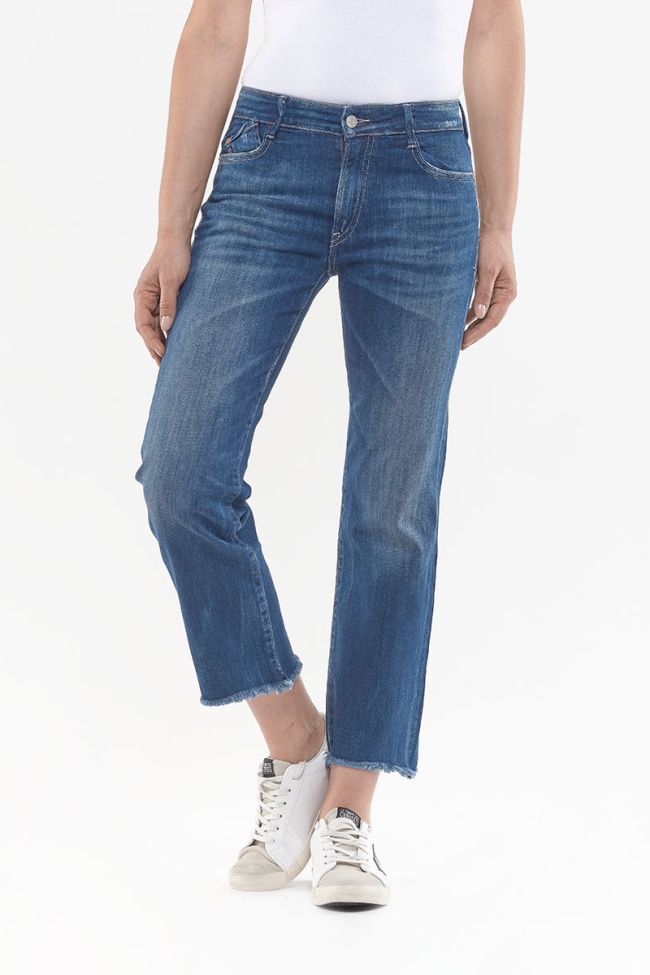 Precious regular taille haute court jeans bleu N°2 