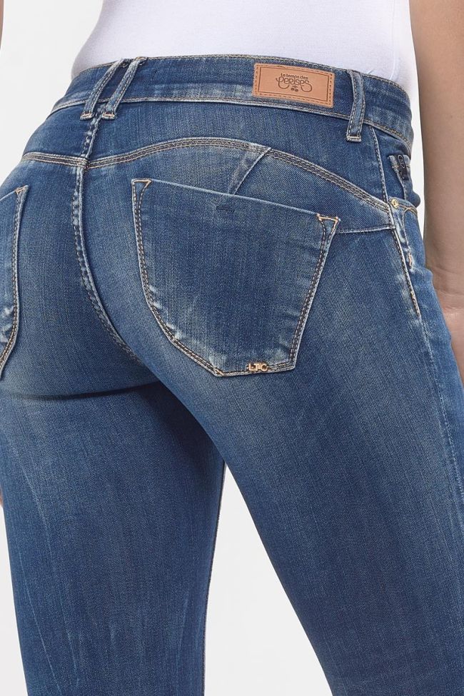 Jeans Pulp Slim 7/8eme Bleu