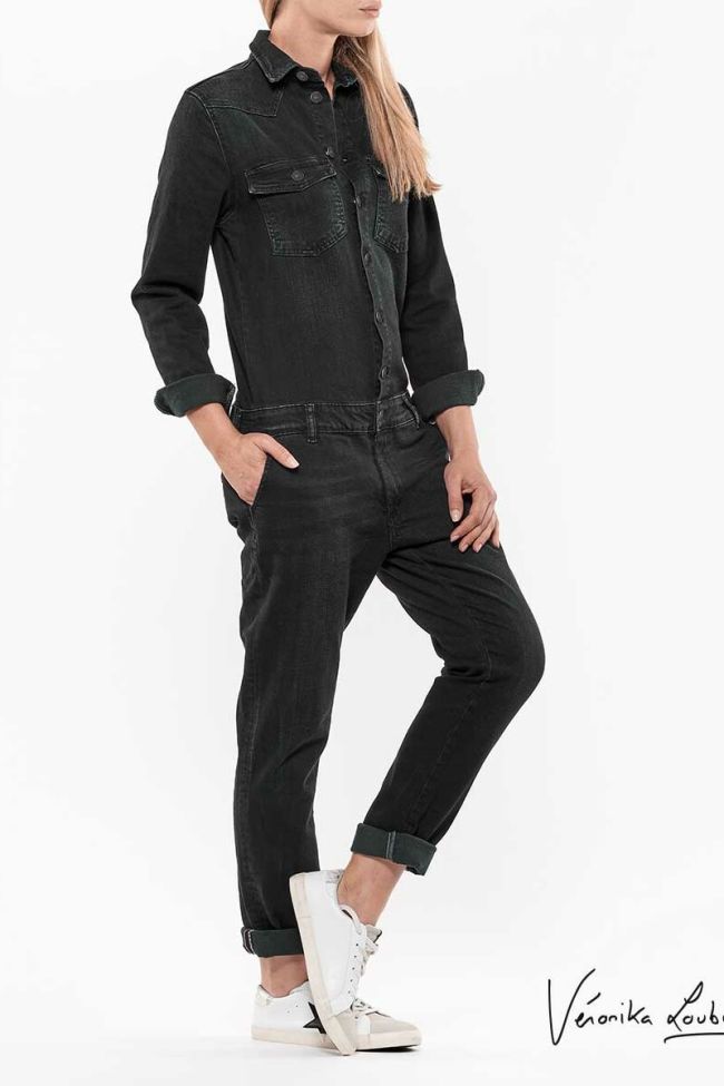 Combinaison en jeans Barbade noir