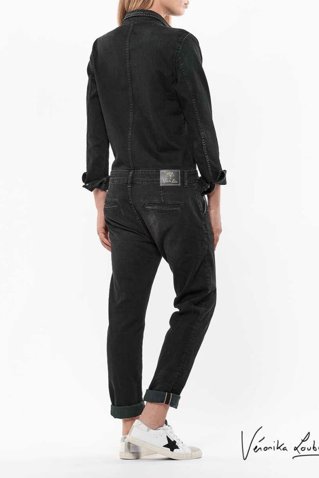 Combinaison en jeans Barbade noir