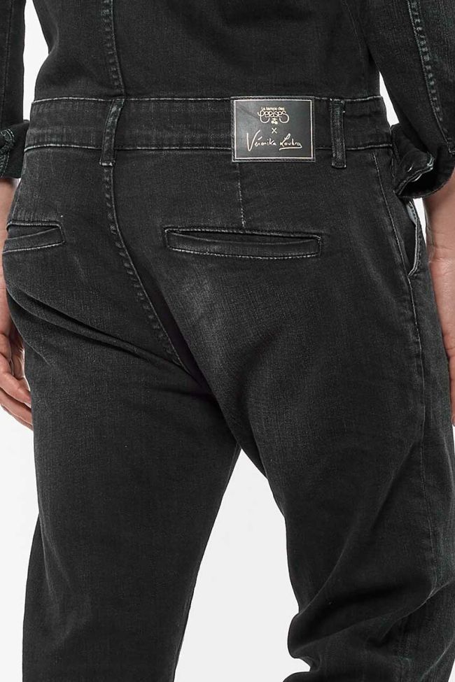 Combinaison en jeans Barbade noir