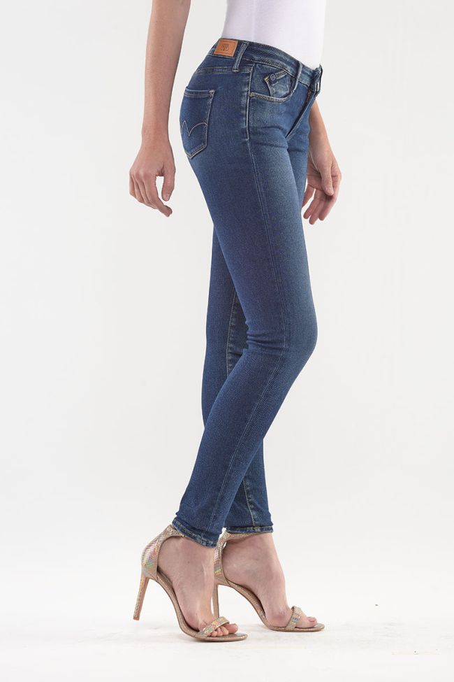 Jeans Femme Skinny Stretch Ultra Power Kaki – Le Temps Des Cerises – Neuf Avec étiquettes