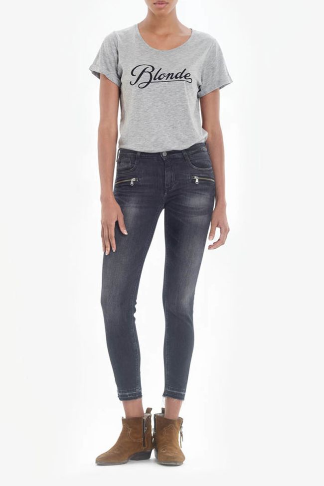 West power skinny 7/8eme jeans gris N°1 