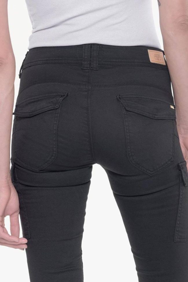 Pantalon slim Navy noir