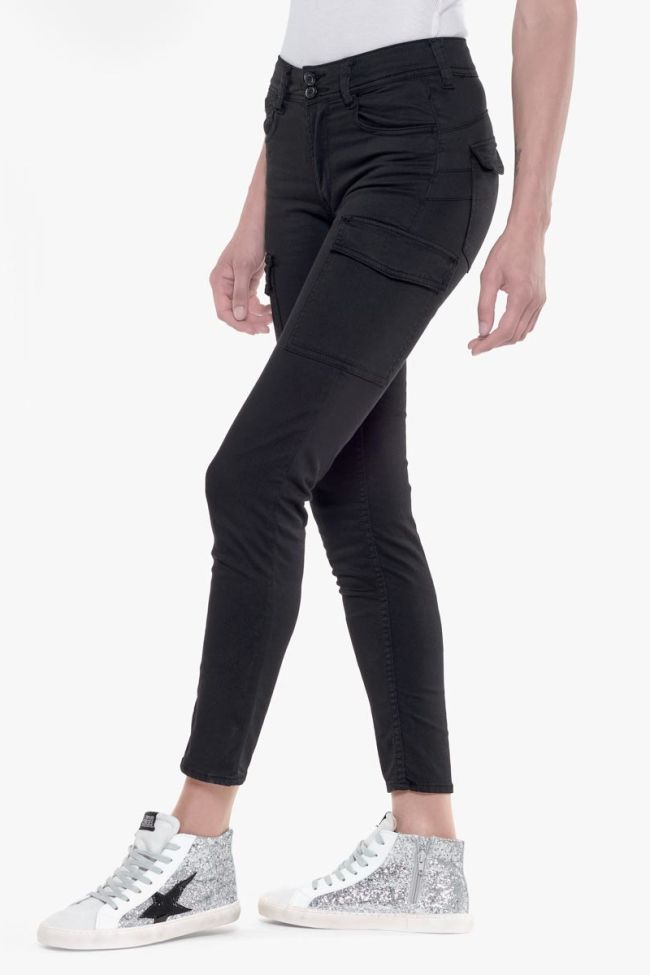 Pantalon slim Navy noir