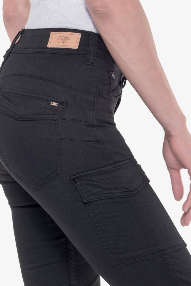 Pantalon slim Navy noir