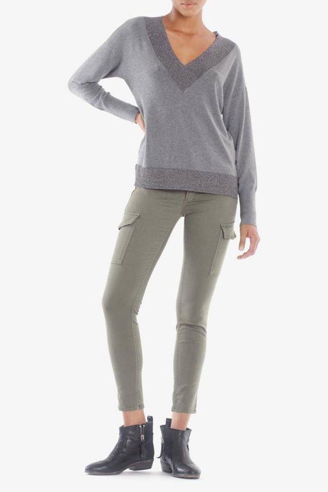 Pantalon Slim Navy Kaki