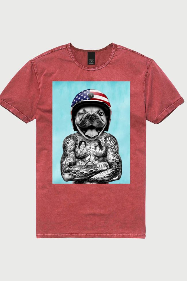 T-Shirt Reggiebo rouge