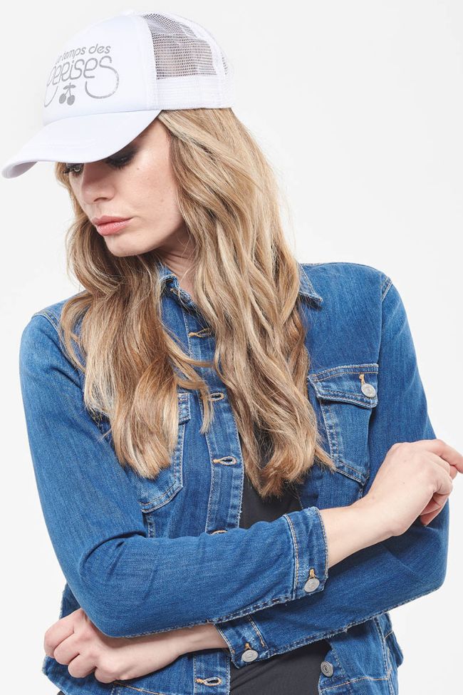 Casquette Angely blanche
