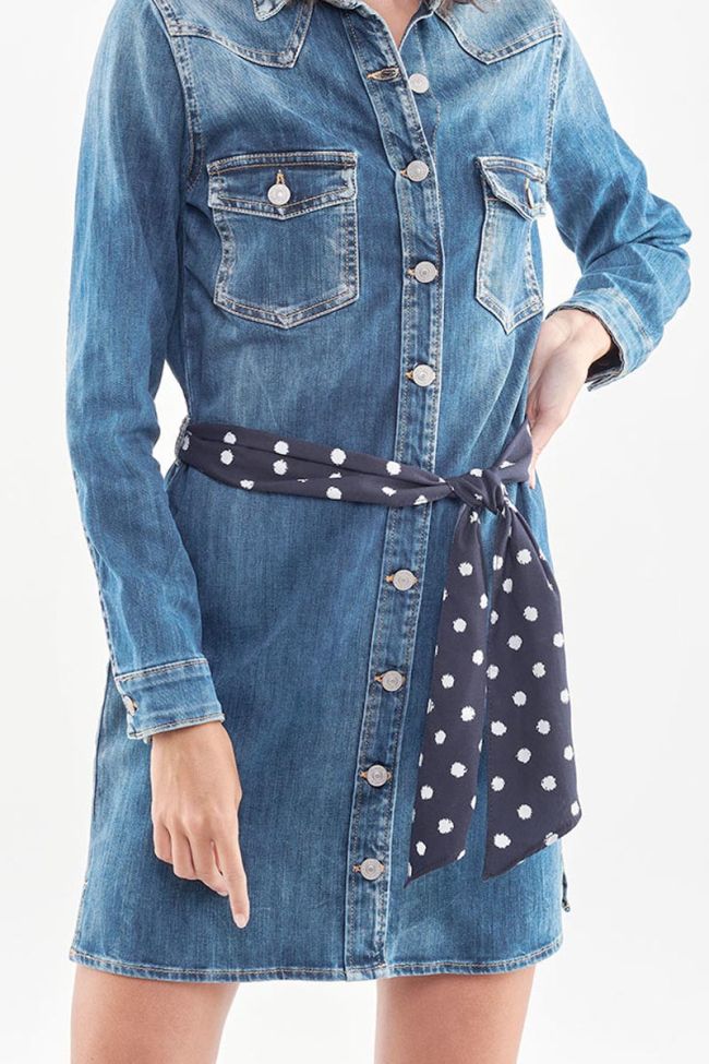 Robe en jeans Audrey bleue
