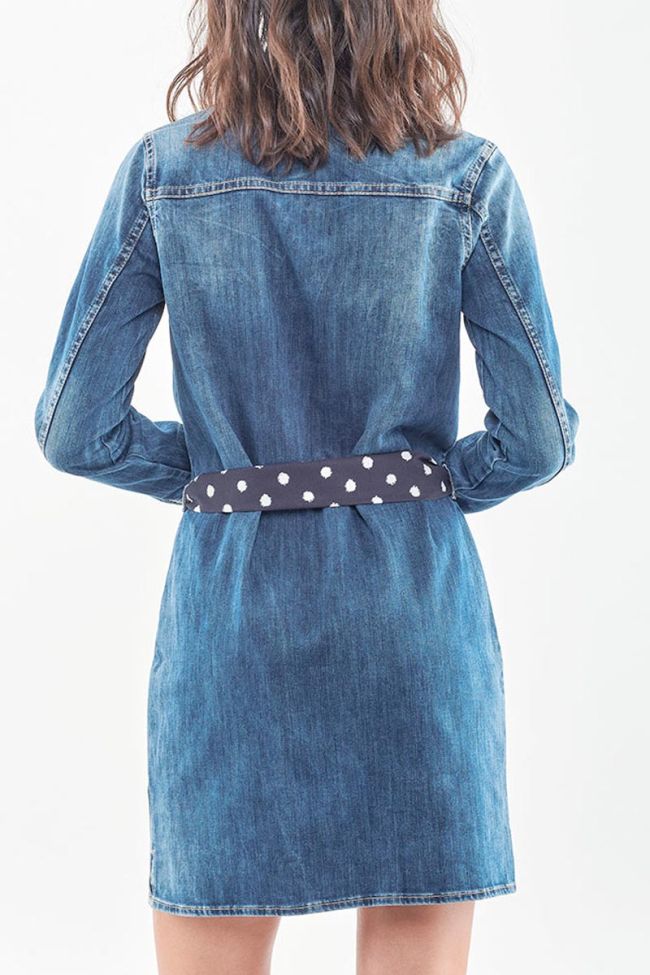 Robe en jeans Audrey bleue
