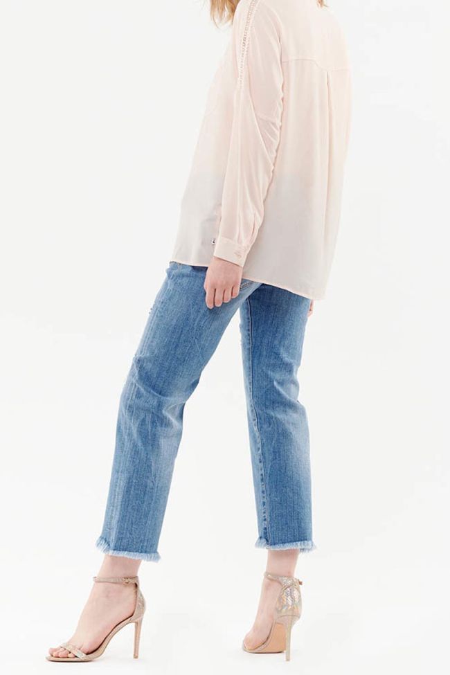 Chemise Fayora rose poudré