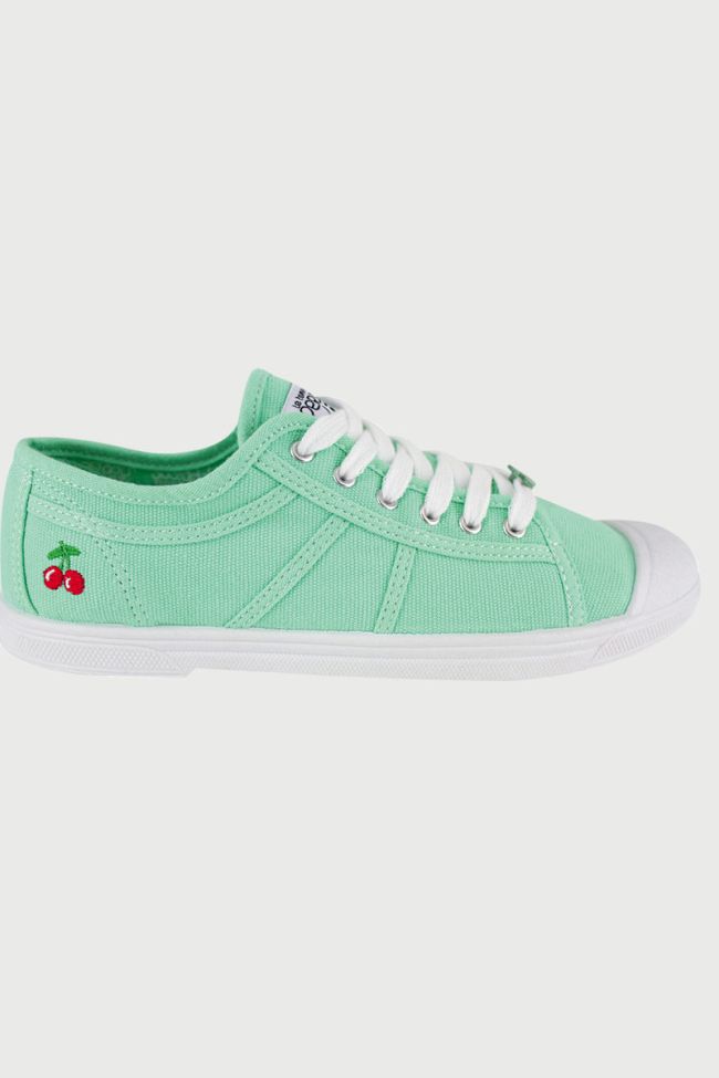 Baskets Basic vert d'eau