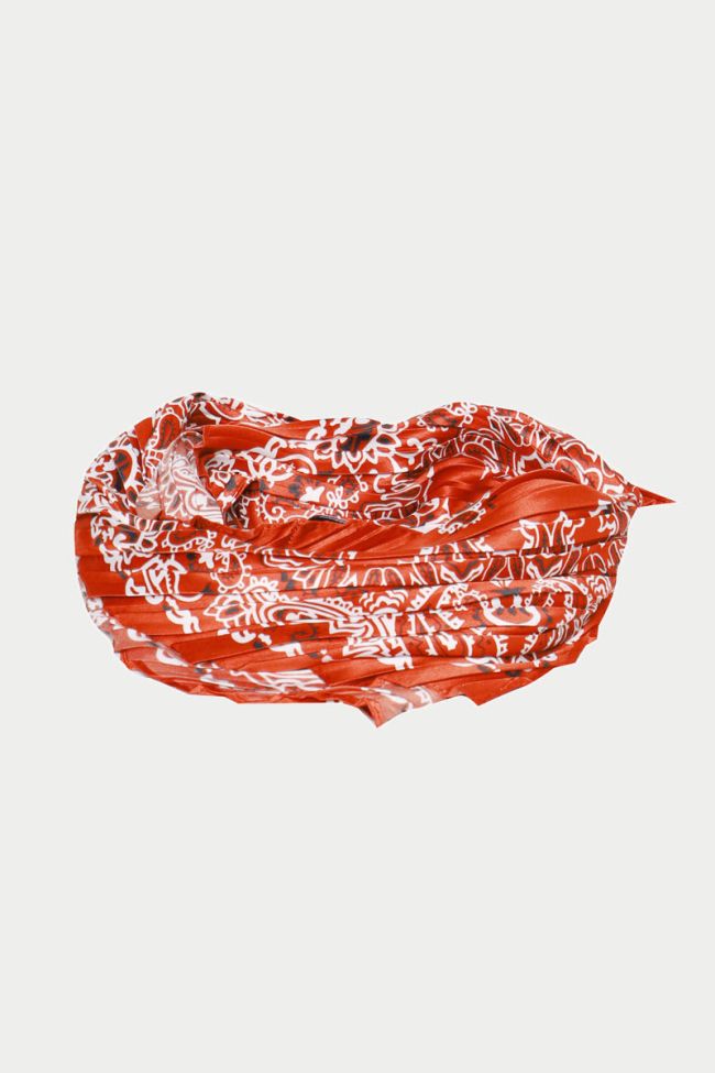 Foulard Cruz rouge
