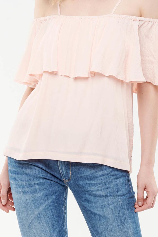 Top Ilsa rose poudré 