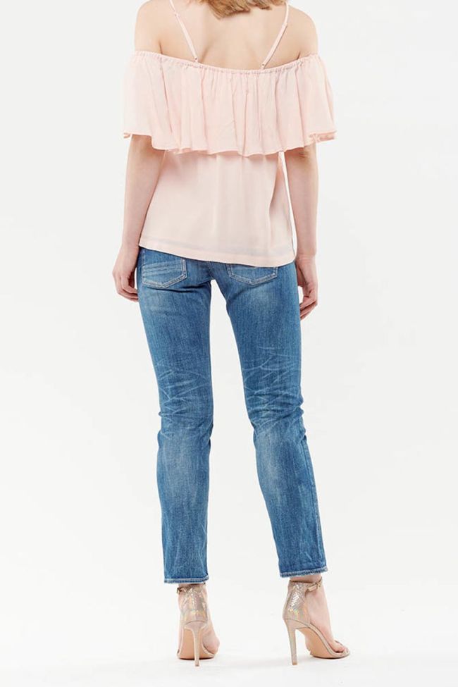 Top Ilsa rose poudré 